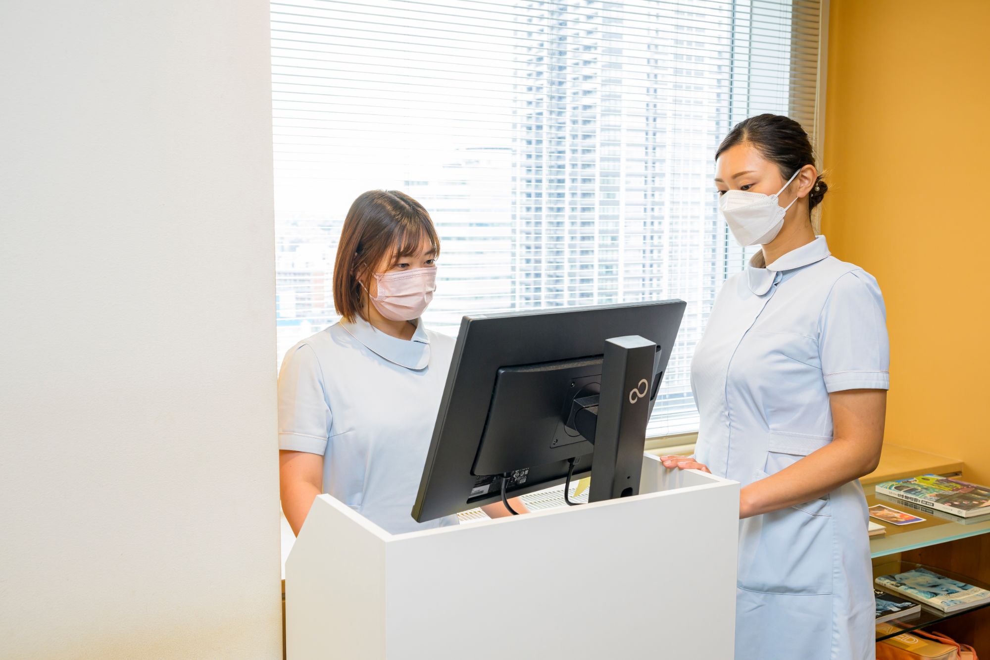 婦人科は女性医師による診察